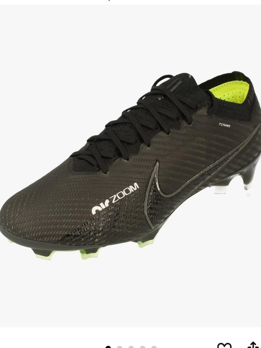 Nike Zoom Mercurial Vapor 15 Elite FG Firm Ground Soccer Cleats Sz 12.5